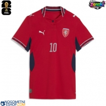 Ženski Nogometni dresi Češka Patrik Schick #10 Domači SP 2026 Kratek Rokav